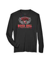 Rose Hill HS Track and Field Stacked - Performance Long Sleeve