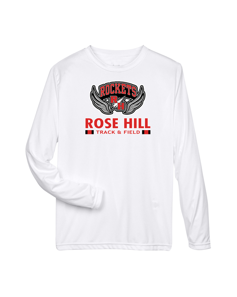 Rose Hill HS Track and Field Stacked - Performance Long Sleeve