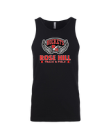 Rose Hill HS Track and Field Stacked - Mens Tank Top