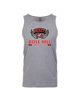 Rose Hill HS Track and Field Stacked - Mens Tank Top