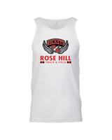 Rose Hill HS Track and Field Stacked - Mens Tank Top