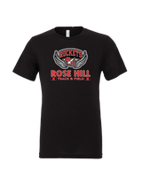 Rose Hill HS Track and Field Stacked - Mens Tri Blend Shirt