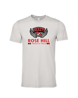 Rose Hill HS Track and Field Stacked - Mens Tri Blend Shirt