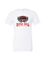 Rose Hill HS Track and Field Stacked - Mens Tri Blend Shirt