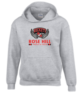 Rose Hill HS Track and Field Stacked - Cotton Hoodie