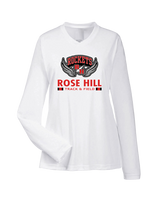 Rose Hill HS Track and Field Stacked - Womens Performance Long Sleeve