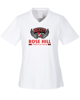 Rose Hill HS Track and Field Stacked - Womens Performance Shirt