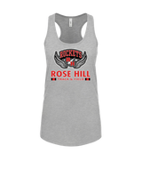 Rose Hill HS Track and Field Stacked - Womens Tank Top