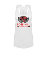 Rose Hill HS Track and Field Stacked - Womens Tank Top