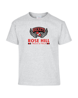 Rose Hill HS Track and Field Stacked - Youth T-Shirt