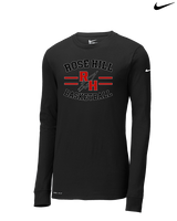 Rose Hill HS Boys Basketball Curve - Mens Nike Longsleeve