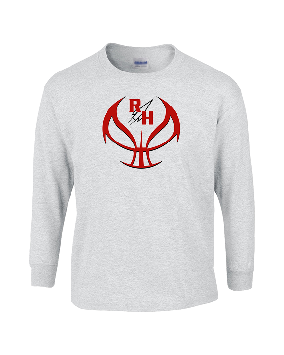 Rose Hill HS Boys Basketball Full Ball - Cotton Longsleeve