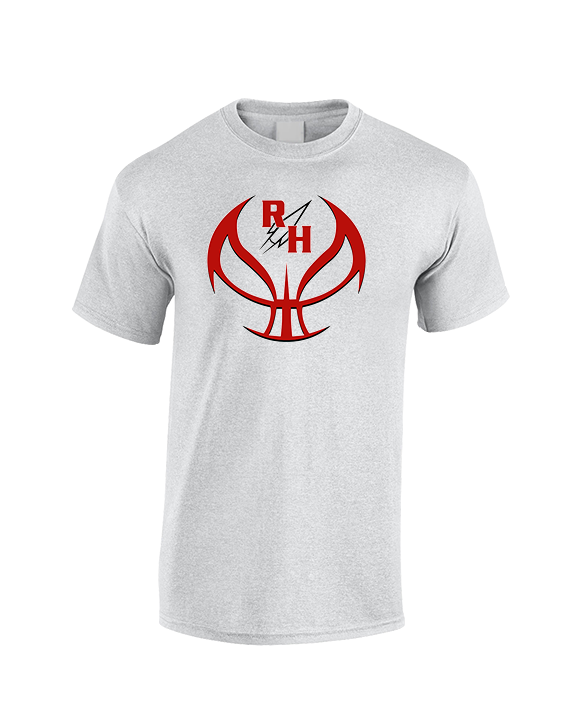 Rose Hill HS Boys Basketball Full Ball - Cotton T-Shirt