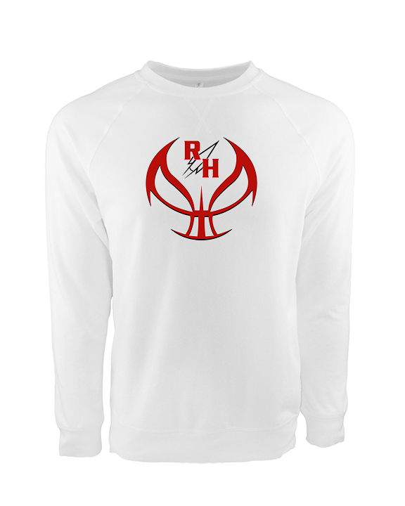 Rose Hill HS Boys Basketball Full Ball - Crewneck Sweatshirt