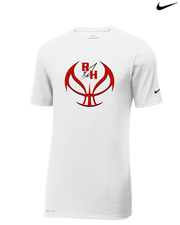 Rose Hill HS Boys Basketball Full Ball - Mens Nike Cotton Poly Tee