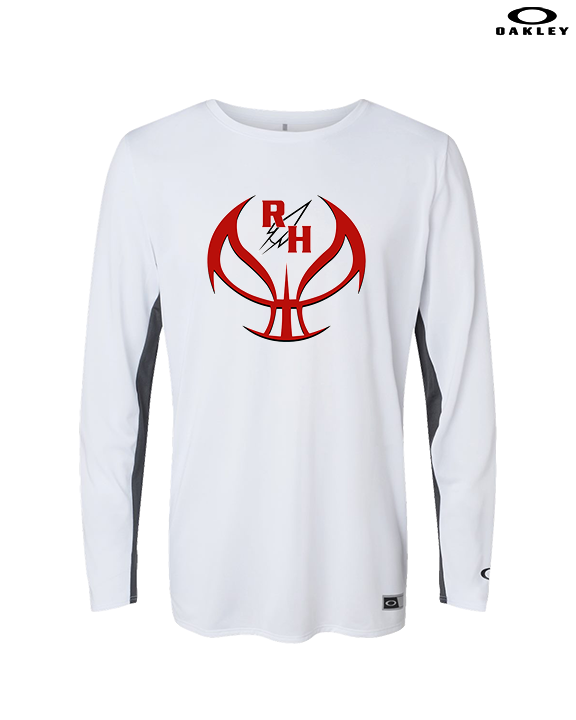 Rose Hill HS Boys Basketball Full Ball - Mens Oakley Longsleeve