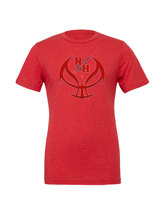 Rose Hill HS Boys Basketball Full Ball - Tri-Blend Shirt