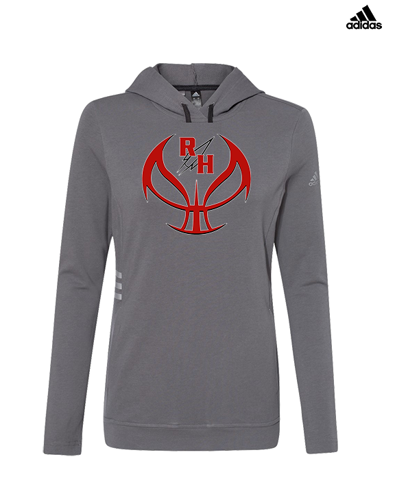 Rose Hill HS Boys Basketball Full Ball - Womens Adidas Hoodie