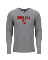 Rose Hill HS Boys Basketball Keen - Tri-Blend Long Sleeve