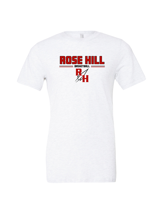 Rose Hill HS Boys Basketball Keen - Tri-Blend Shirt