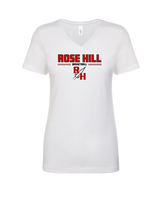 Rose Hill HS Boys Basketball Keen - Womens Vneck