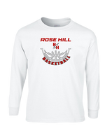 Rose Hill HS Boys Basketball Outline - Cotton Longsleeve