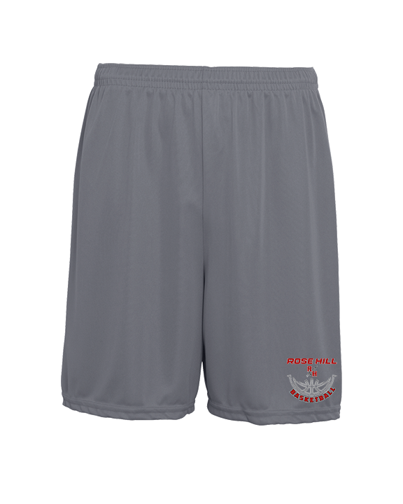 Rose Hill HS Boys Basketball Outline - Mens 7inch Training Shorts