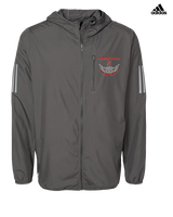 Rose Hill HS Boys Basketball Outline - Mens Adidas Full Zip Jacket