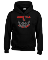 Rose Hill HS Boys Basketball Outline - Youth Hoodie