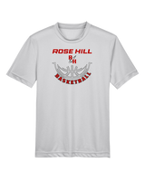 Rose Hill HS Boys Basketball Outline - Youth Performance Shirt