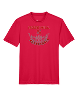 Rose Hill HS Boys Basketball Outline - Youth Performance Shirt