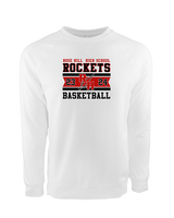 Rose Hill HS Boys Basketball Stamp - Crewneck Sweatshirt