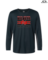 Rose Hill HS Boys Basketball Stamp - Mens Oakley Longsleeve