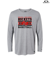 Rose Hill HS Boys Basketball Stamp - Mens Oakley Longsleeve