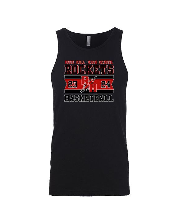 Rose Hill HS Boys Basketball Stamp - Tank Top