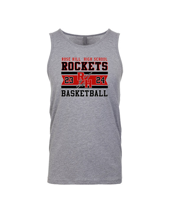 Rose Hill HS Boys Basketball Stamp - Tank Top