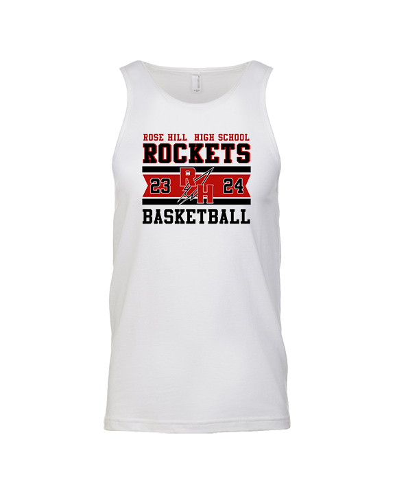 Rose Hill HS Boys Basketball Stamp - Tank Top