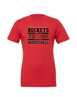 Rose Hill HS Boys Basketball Stamp - Tri-Blend Shirt