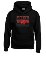 Rose Hill HS Boys Basketball Stamp - Unisex Hoodie