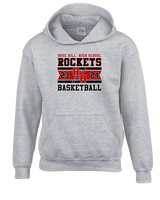 Rose Hill HS Boys Basketball Stamp - Unisex Hoodie