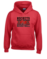 Rose Hill HS Boys Basketball Stamp - Unisex Hoodie