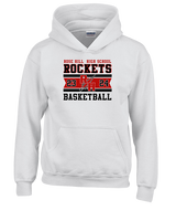 Rose Hill HS Boys Basketball Stamp - Unisex Hoodie