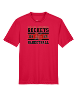 Rose Hill HS Boys Basketball Stamp - Youth Performance Shirt