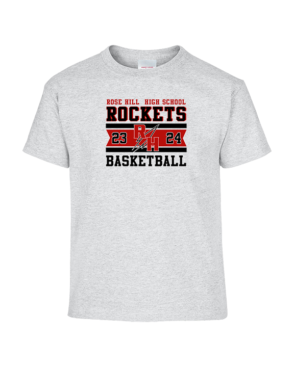 Rose Hill HS Boys Basketball Stamp - Youth Shirt