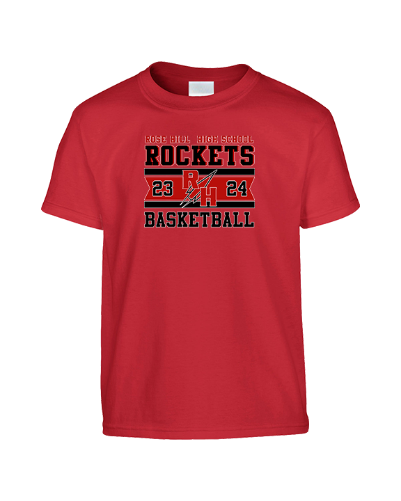 Rose Hill HS Boys Basketball Stamp - Youth Shirt