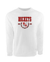 Rose Hill HS Boys Basketball Swoop - Crewneck Sweatshirt