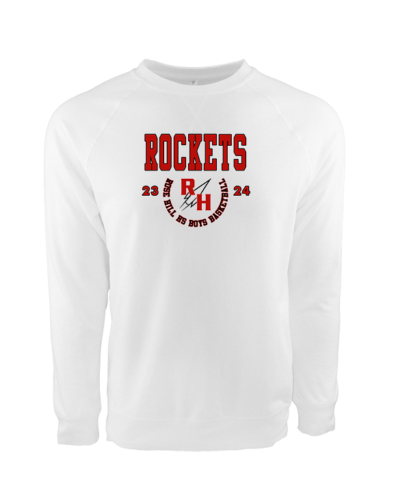 Rose Hill HS Boys Basketball Swoop - Crewneck Sweatshirt