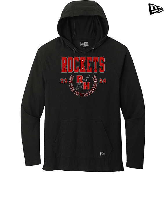 Rose Hill HS Boys Basketball Swoop - New Era Tri-Blend Hoodie