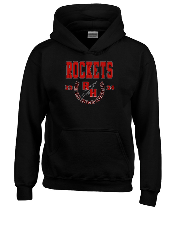 Rose Hill HS Boys Basketball Swoop - Unisex Hoodie