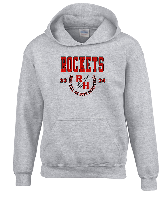 Rose Hill HS Boys Basketball Swoop - Unisex Hoodie